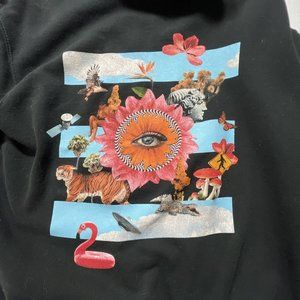 One Republic Adult Medium 2022 Never Ending Tour Black Pullover Hoodie